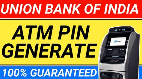 Union Bank Atm Pin Generation Union Bank Ka New Atm Pin Kaise