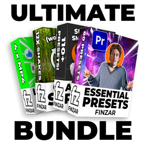 Finzar The Ultimate Bundle Free After Effect Templates Premiere