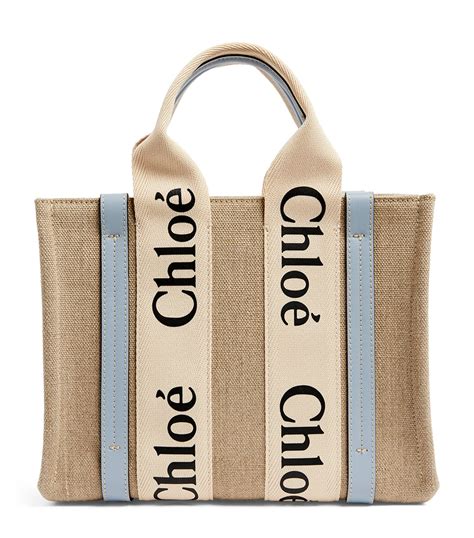 Chloé Small Woody Tote Bag Harrods Au