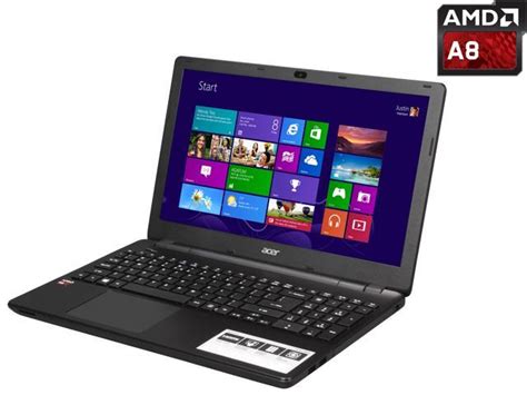 Acer Laptop E5 551 89tn Amd A8 Series A8 7100 180 Ghz 6 Gb Memory 1 Tb Hdd Amd Radeon R5