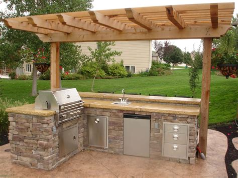 I Highly Doubt I Would Use The Barbeque Much But I Like The Idea Of Outdoor Entertainment