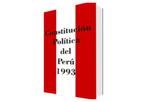 29 De Diciembre Promulgación De La Constitución Del Perú De 1993