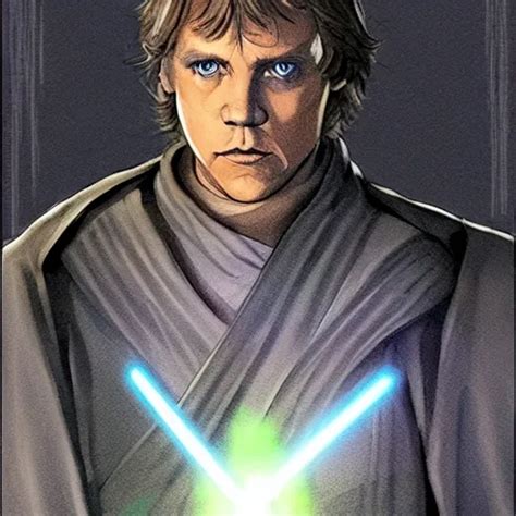 Luke Skywalker As A Dark Jedi Concept Art Stable Diffusion