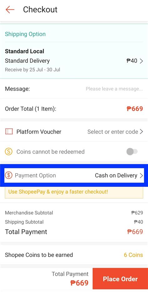 Shopee How To Pay Cash On Delivery Cod The Poor Traveler Itinerary