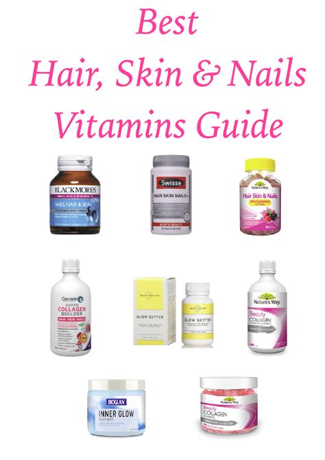 The Best Hair Skin And Nails Vitamins Australia 2021 Guide Fabulous