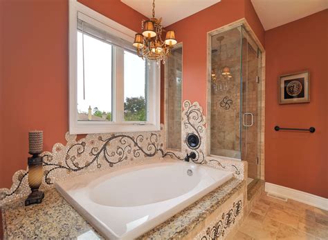 Modern glass mosaic tiles background. 24+ Mosaic Bathroom Ideas, Designs | Design Trends ...