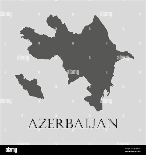 Azerbaijan Map Hi Res Stock Photography And Images Alamy