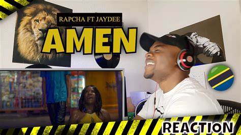 Rapcha Ft Lady Jaydee Amen Official Music Videoreaction Youtube
