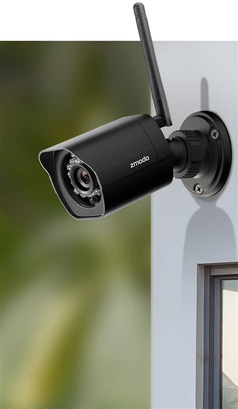 Zmodo 1080p Outdoor Wifi Security Camera With Night Vision