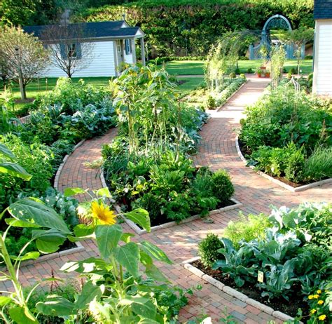 Backyard Edible Garden Grey Interior Design Ideas