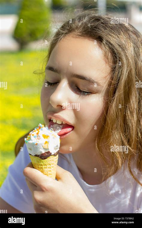 Teens Licking Ice Cream Telegraph
