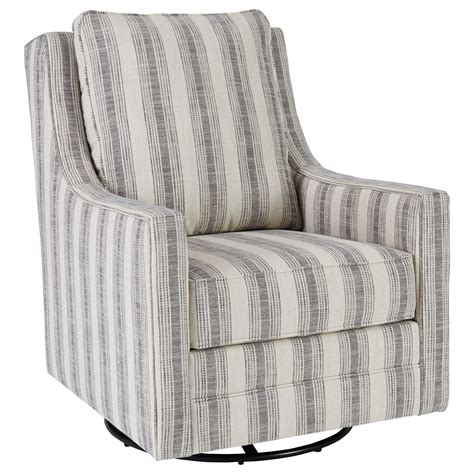 Signature Design By Ashley Kambria Swivel Glider Accent Chair With