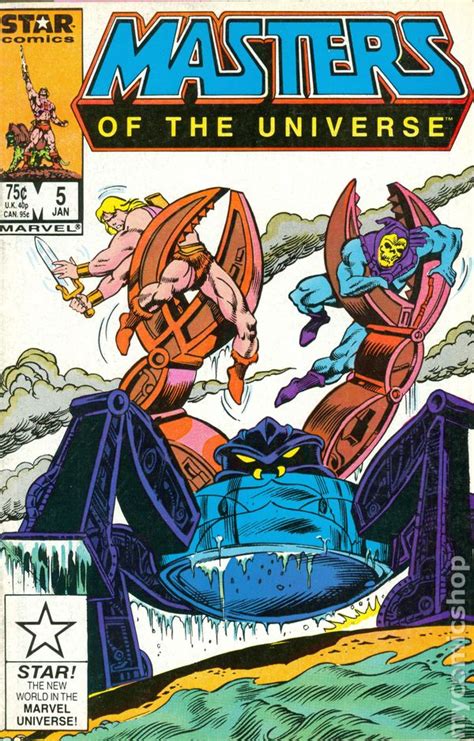 Masters Of The Universe 1986 Marvelstar Comics Comic Books