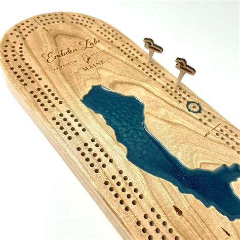 Cast And Carve Custom Cribbage Pegs Travel Cribbage Boards And Lake Art
