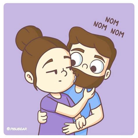 abrazo 3 historieta de amor imagenes para novios enamorados caricaturas de novios
