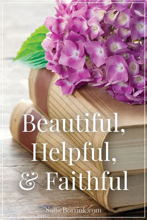 Beautiful Helpful And Faithful Sallie Video A Quiet Simple Life