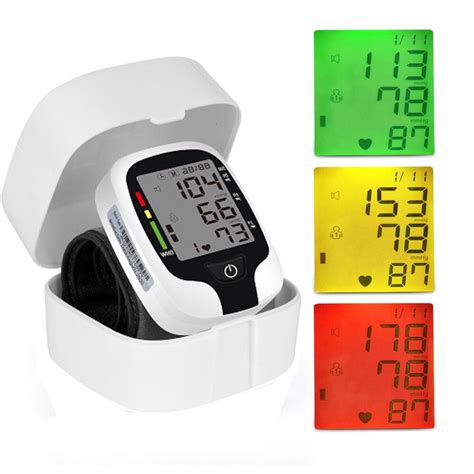 Wrist Blood Pressure Monitor Professional Wireless Automatic Wrist