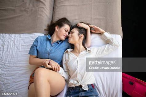 Lesbian Girls Kissing Photos And Premium High Res Pictures Getty Images