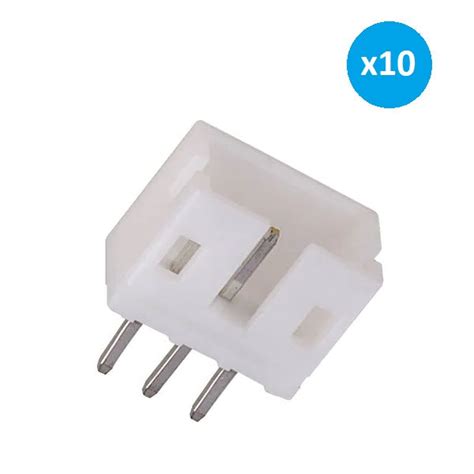 3 Pin Jst Xh Male Straight 2515 Connector 254mm Pitch