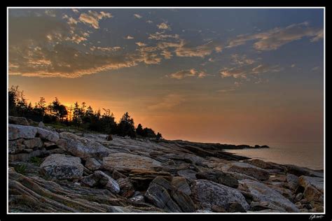 Maine Coast Sunrise By Evamcdermott On Deviantart