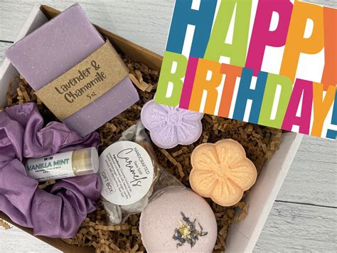 Happy Birthday Spa T Box Set Self Care Package T For Etsy