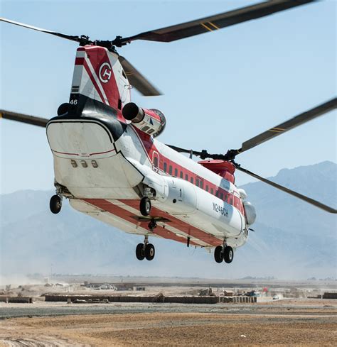 Heavy Lift Helicopter Fleet | Columbia CH-47D, Columbia 234 UT, Columbia 234 LR, Vertol 107 - II ...