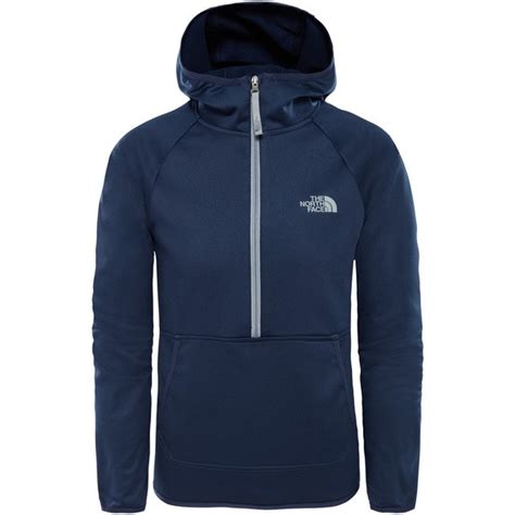 The North Face Boys Tech Glacier 14 Zip Hoodie Outdoorkit
