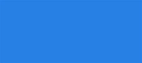 Hex Color 2780e3 Color Name Dodger Blue Rgb39128227 Windows