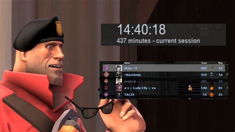 Tf2 World Record The Longest Casual Team Fortress 2 Match 7 Hours