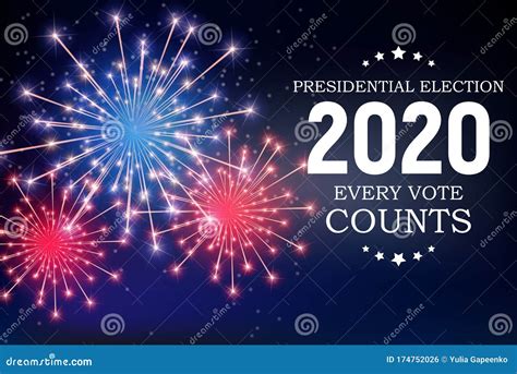2020 United States Of America Presidential Election Dynamic Numbers