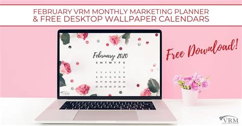 February 2021 Calendar Screensavers 2021 Desktop Device Calendars
