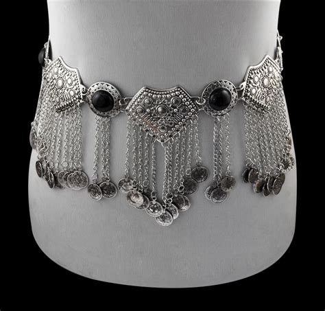 Turkish Gypsy Silver Belly Chains Boho Ethnic Jewelry Sexy Bikini Waist