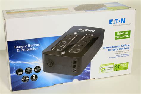 Just Delivered Eaton 3s 750va 450 Watt Battery Backup Ups Pc