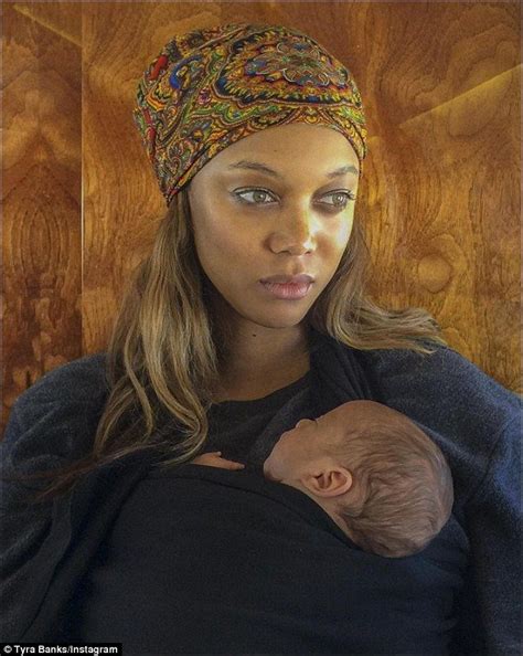 Tyra Banks First Mothers Day Mother And Child Tyra Banks Son Tara