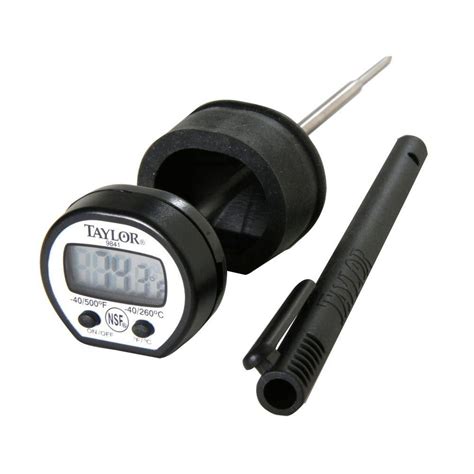 Taylor Precision 9841rb Instant Read Digital Pocket Thermometer Nsf By