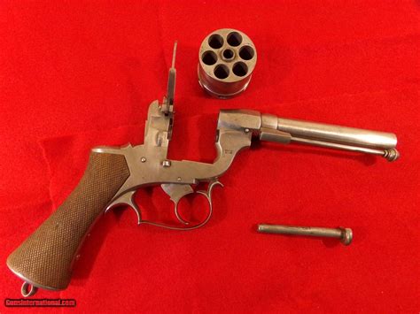 Rare Civil War Imported M1859 French Perrin 12mm Revolver
