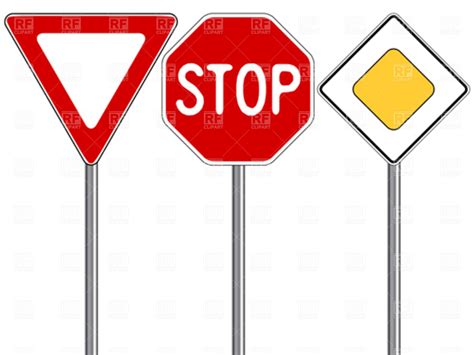 Road Traffic Signs Clipart Free Download On Clipartmag