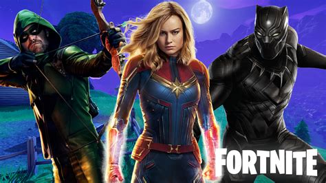 Fortnite Skins Leaked For Black Panther Captain Marvel
