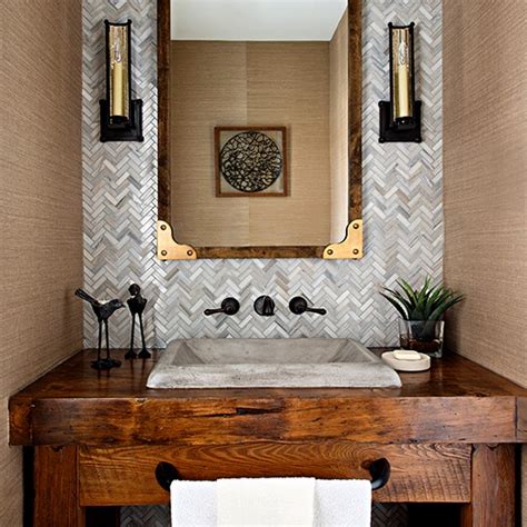 Walk On The Wild Side With An Exquisite Powder Room
