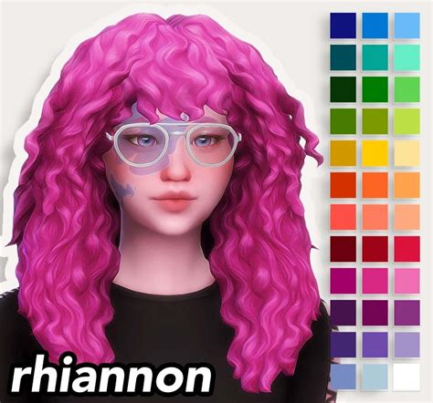 An0nymousghost Softerhaze Recolors Of 6 Hairs Emily Cc Finds