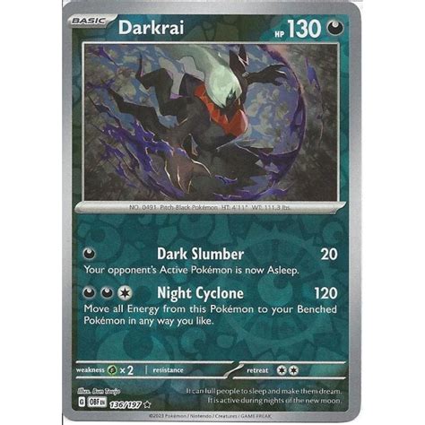 Darkrai Pokemon Trading Card Game