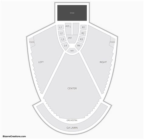 Chastain Park Amphitheatre 2018 Seating Chart Elcho Table