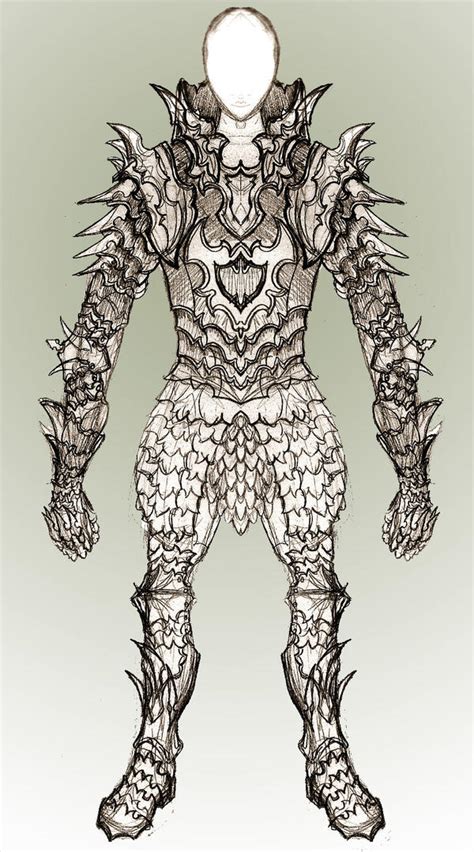 Another Armor Sketch By Azmal On Deviantart