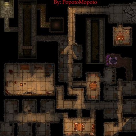 30x30 Prison Escape For First Time Dungeon Crawlers Dungeonmap