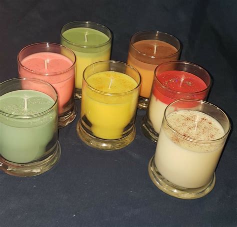 Round Candles Soy Candle Handmade Candles Scented Candles Soy