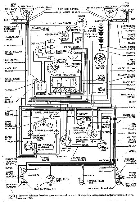 1955 Ford F100 Wiring Harness