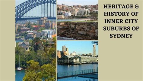 History And Meaning Behind Inner Suburbs Of Sydney Australia