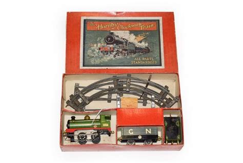 A Rare Example Of Hornbys First Model Train Tennants Auctioneers
