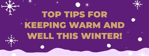Top Tips For Keeping Warm And Well This Winter Komplex Care
