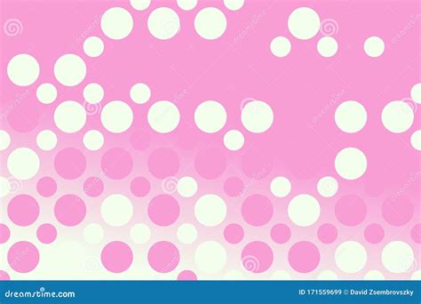 Geometrical Colorful Gradient Dot Pattern Background Design Stock